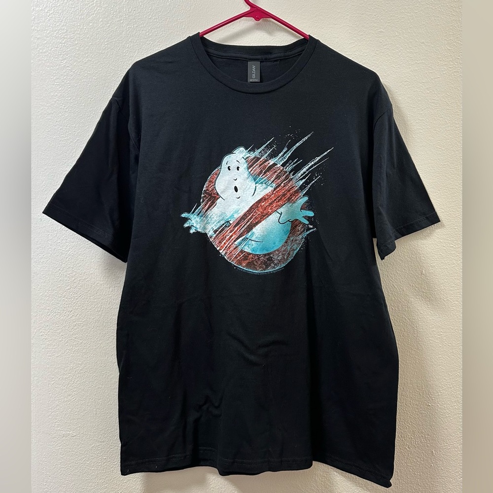 Ghostbusters Juniors Large Black T-Shirt New 2024 Ghostbusters Release Shirt